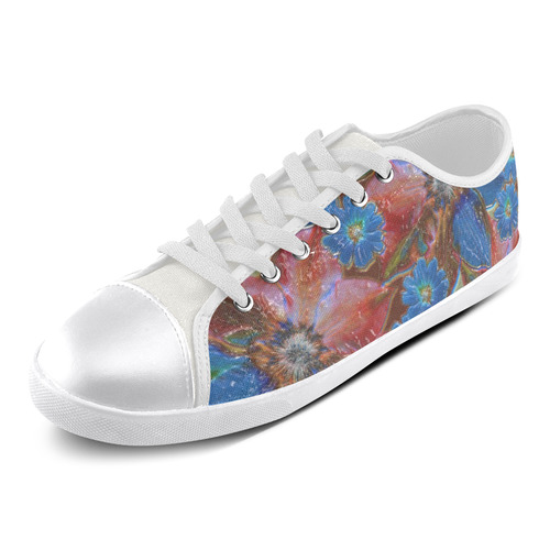 Floral ArtStudio 261016 B Canvas Shoes for Women/Large Size (Model 016)