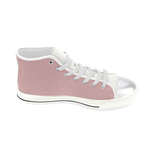 Bridal Rose Women's Classic High Top Canvas Shoes (Model 017)