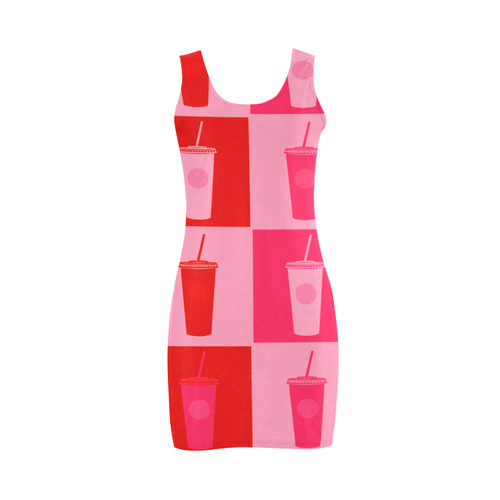 New designers artistic dress. We use Crash Colors, Marshmallow drinks together and create this amazi Medea Vest Dress (Model D06)