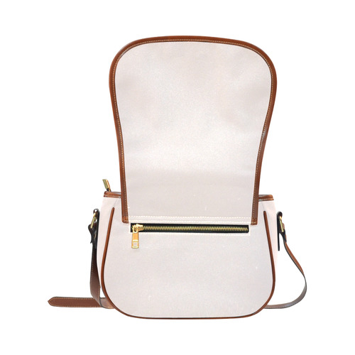 Bridal Blush Saddle Bag/Small (Model 1649) Full Customization