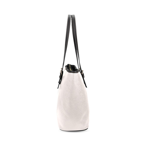 Bridal Blush Leather Tote Bag/Small (Model 1640)