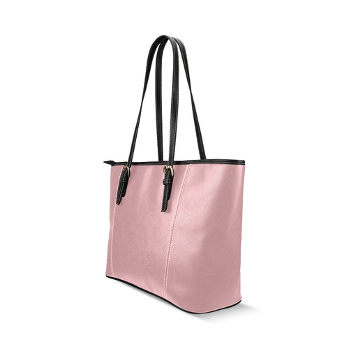 Bridal Rose Leather Tote Bag/Small (Model 1640)