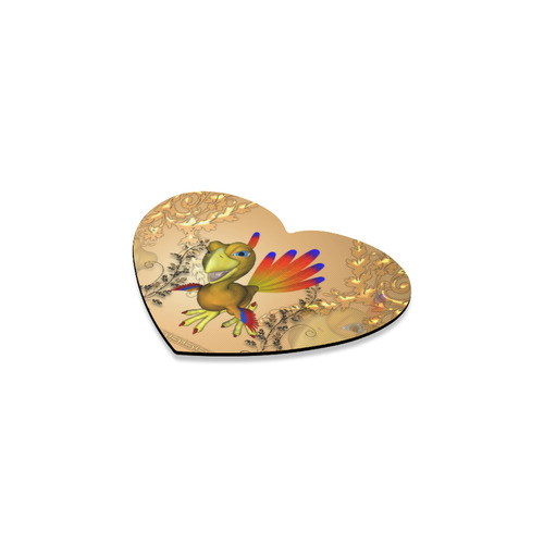 funny toon phoenix Heart Coaster