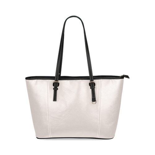 Bridal Blush Leather Tote Bag/Small (Model 1640)