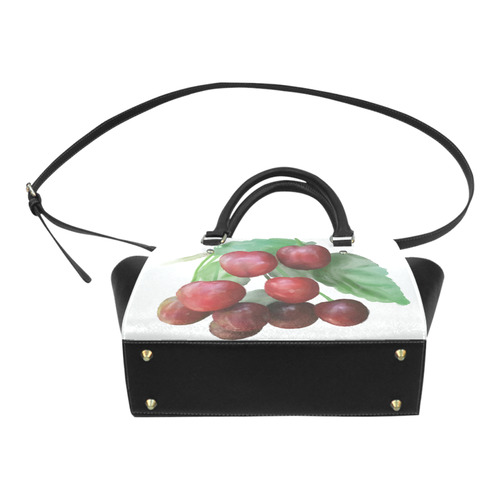 Sour Cherries, watercolor Classic Shoulder Handbag (Model 1653)