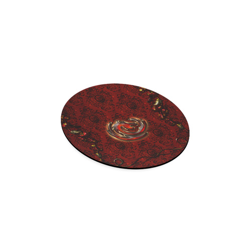 The dragon in red and gold Round Coaster