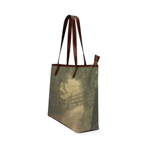 Vintage Landscape 02 Shoulder Tote Bag (Model 1646)