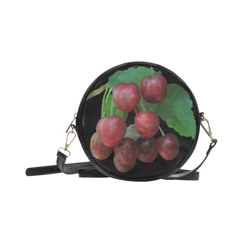 Sour Cherry Round Sling Bag (Model 1647)