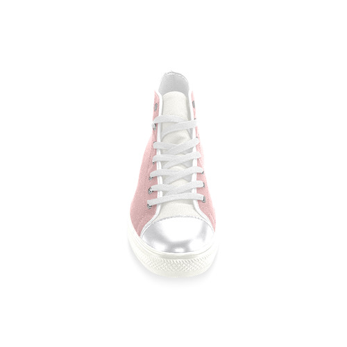 Bridal Rose Women's Classic High Top Canvas Shoes (Model 017)