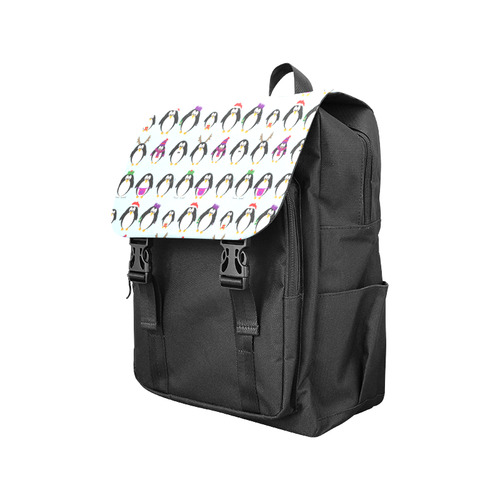 Christmas Party Penguins Casual Shoulders Backpack (Model 1623)