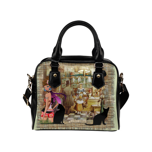 Anton Pieck the bakery Shoulder Handbag (Model 1634)