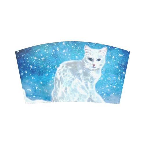 Abstract cute white cat Bandeau Top