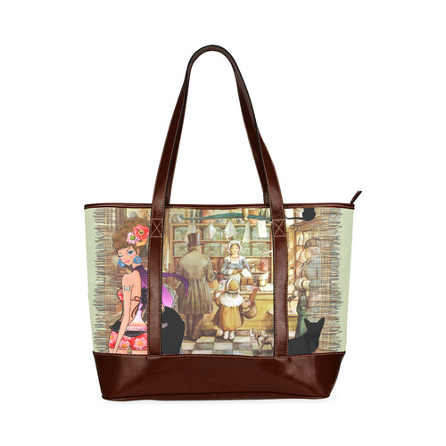 Anton Pieck the bakery Tote Handbag (Model 1642)