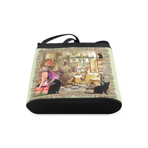 Anton Pieck - the bakery shop Crossbody Bags (Model 1613)