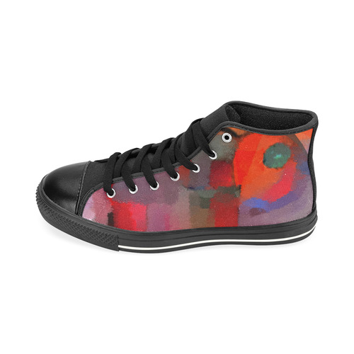 super High Top Canvas Women's Shoes/Large Size (Model 017)