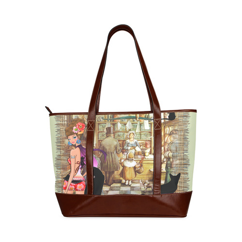 Anton Pieck the bakery Tote Handbag (Model 1642)