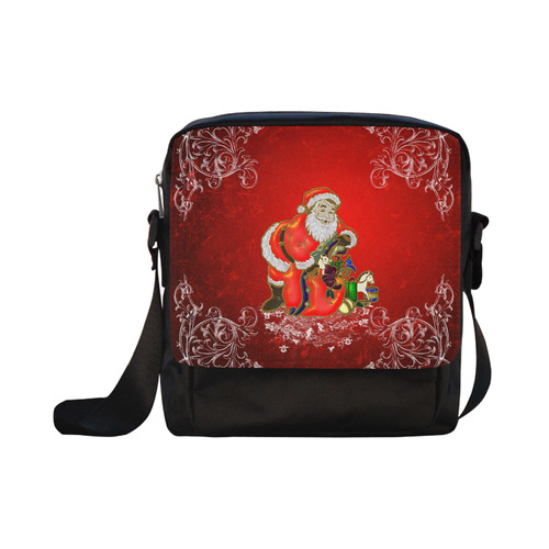 Cute toon Santa claus Crossbody Nylon Bags (Model 1633)