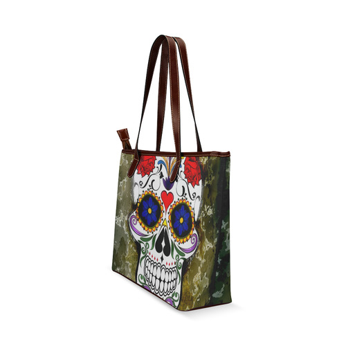 skull20160405 Shoulder Tote Bag (Model 1646)