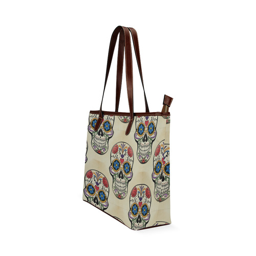 Skull20160602 Shoulder Tote Bag (Model 1646)