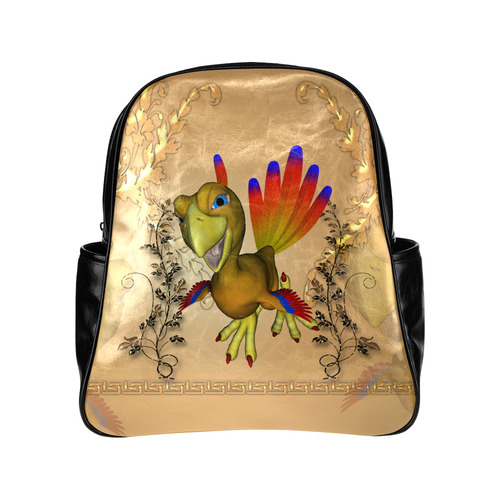 funny toon phoenix Multi-Pockets Backpack (Model 1636)