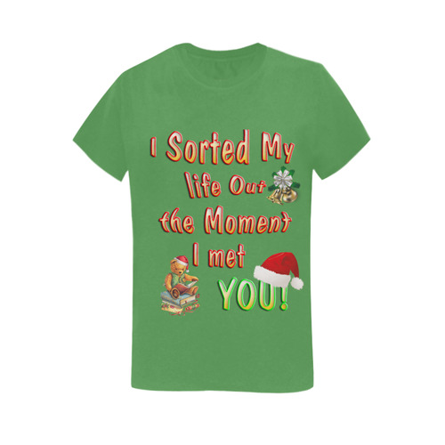 I sorted my life out. Women's T-Shirt in USA Size (Two Sides Printing)