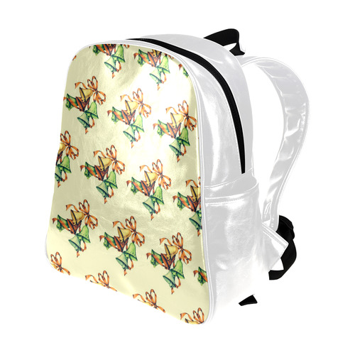 sweet christmas bells A Multi-Pockets Backpack (Model 1636)