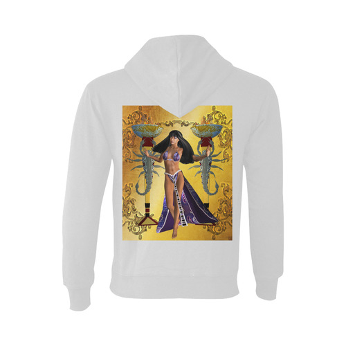 Egyptian women with scorpion Oceanus Hoodie Sweatshirt (NEW) (Model H03)