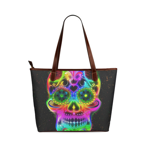 Skull20160604 Shoulder Tote Bag (Model 1646)
