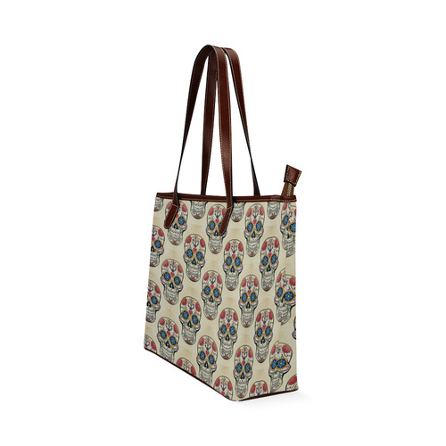 Skull20160603 Shoulder Tote Bag (Model 1646)