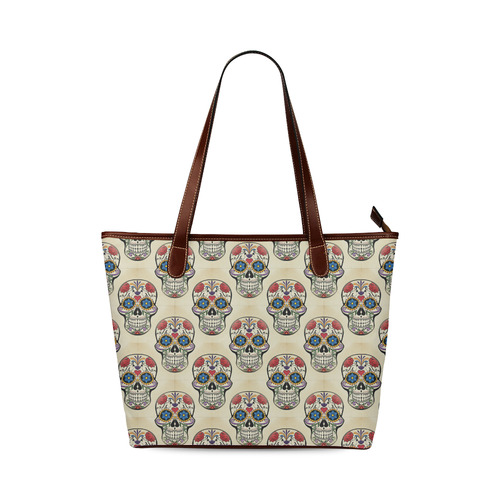 Skull20160603 Shoulder Tote Bag (Model 1646)