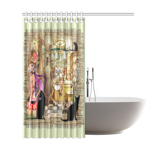 Anton Pieck - the bakery Shower Curtain 69"x72"