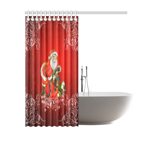 Cute toon Santa claus Shower Curtain 60"x72"