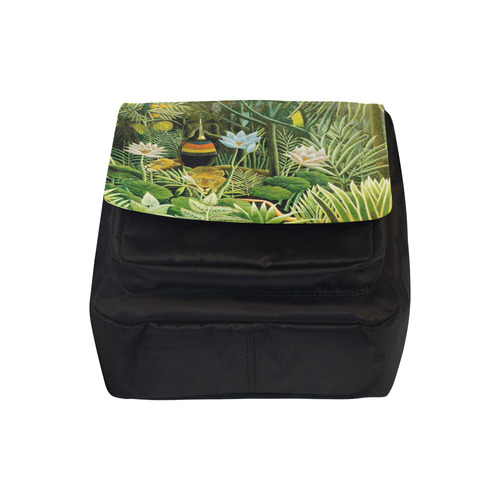 The Dream Henri Rousseau Jungle Animals Crossbody Nylon Bags (Model 1633)