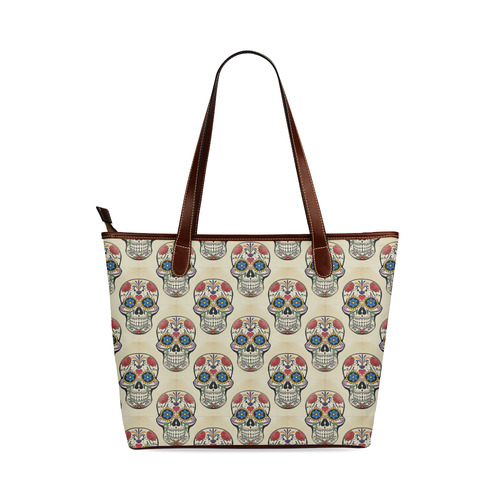 Skull20160603 Shoulder Tote Bag (Model 1646)