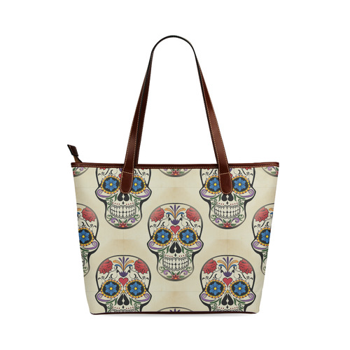 Skull20160602 Shoulder Tote Bag (Model 1646)
