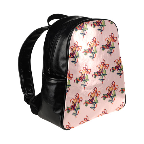 sweet christmas bells B Multi-Pockets Backpack (Model 1636)