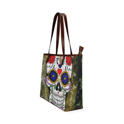 skull20160405 Shoulder Tote Bag (Model 1646)