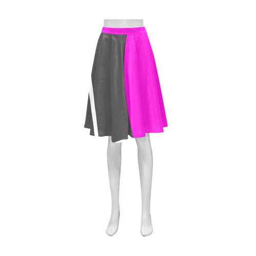 Fuchsia Athena Women's Short Skirt (Model D15)