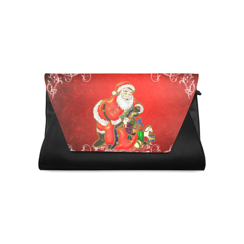 Cute toon Santa claus Clutch Bag (Model 1630)