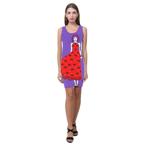 50s-felicity_purple Medea Vest Dress (Model D06)
