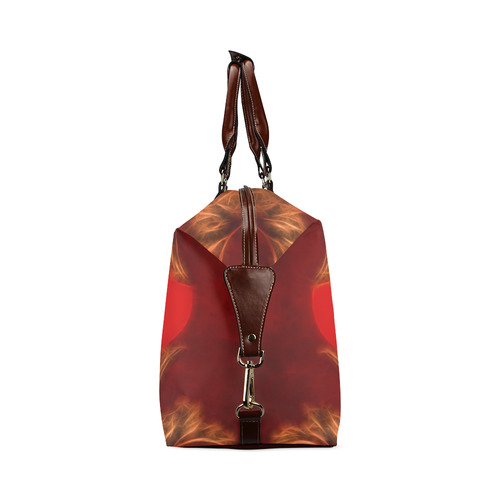 Buddha with light effect Classic Travel Bag (Model 1643) Remake