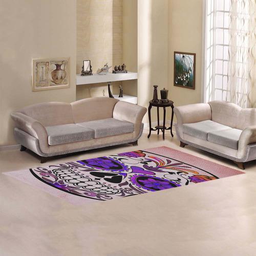 Skull20151213 Area Rug 9'6''x3'3''