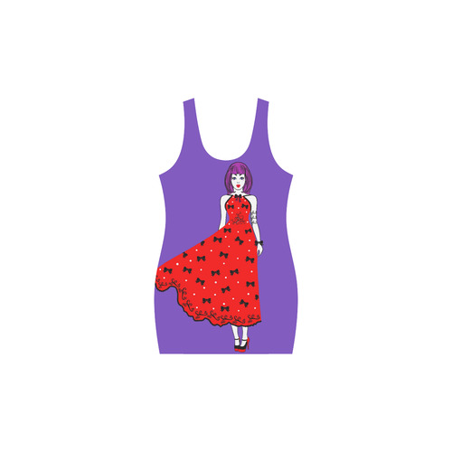 50s-felicity_purple Medea Vest Dress (Model D06)