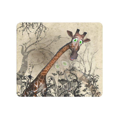 Funny, happy giraffe Men's Clutch Purse （Model 1638）