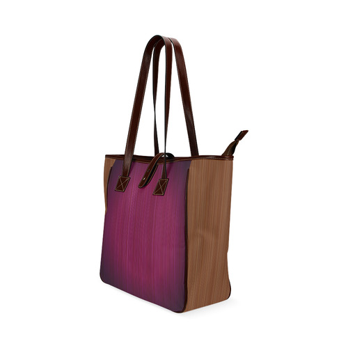 New in atelier. Luxury fashion designers bags with wooden texture. New arrivals for 2016 Classic Tote Bag (Model 1644)