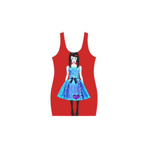 uptight-alice_red Medea Vest Dress (Model D06)