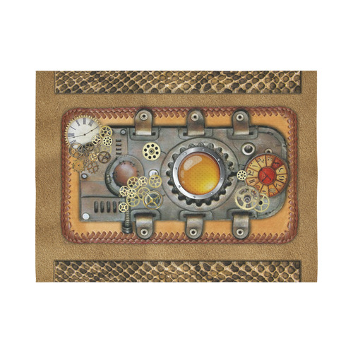 steampunk art Cotton Linen Wall Tapestry 80"x 60"