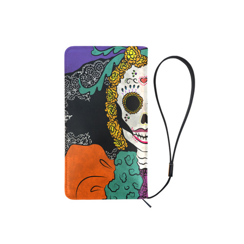 La Catrina Men's Clutch Purse （Model 1638）