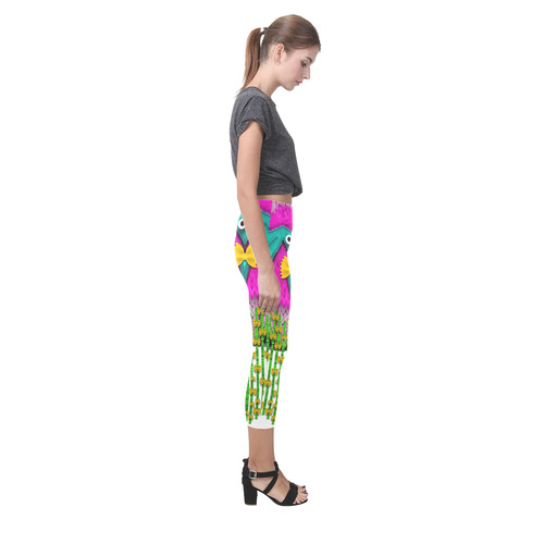 Love me give me a home Capri Legging (Model L02)