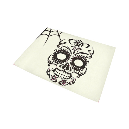 Skull20160401 Area Rug7'x5'